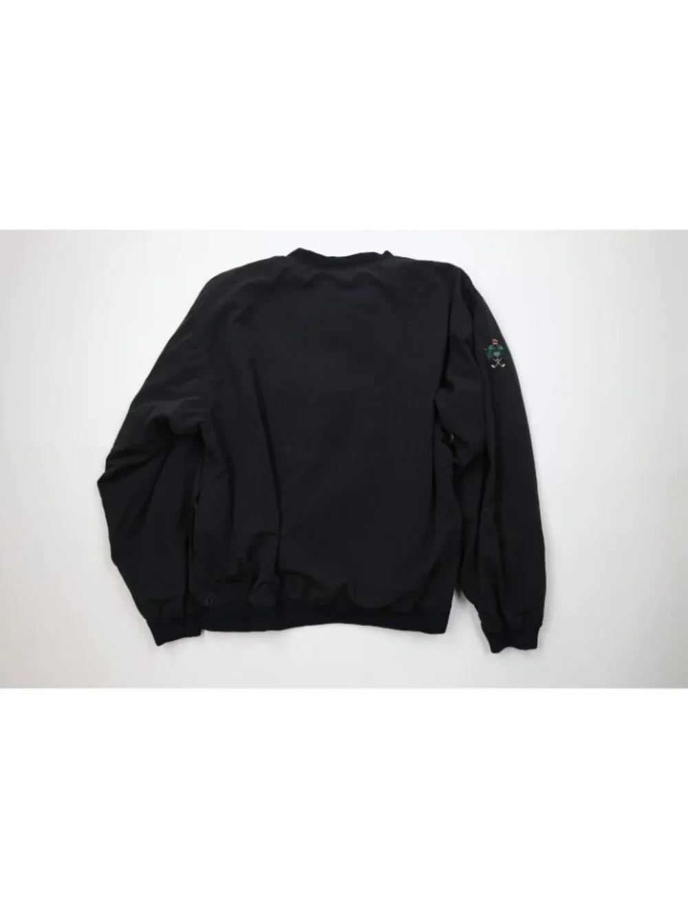 Vtg 90s Mens 2XL XXL 2 Piece Goretex Waterproof Golfing Rain Suit Jacket Black